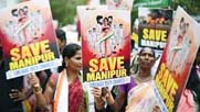 Manipur Protest